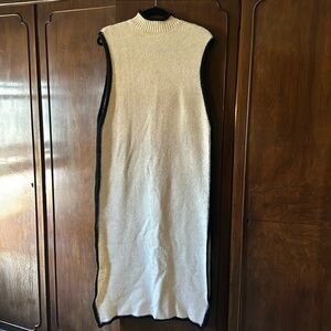 ZARA White Sweater Dress | SIZE XS/S